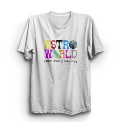 Travis Scott Astroworld Baskılı Tshirt