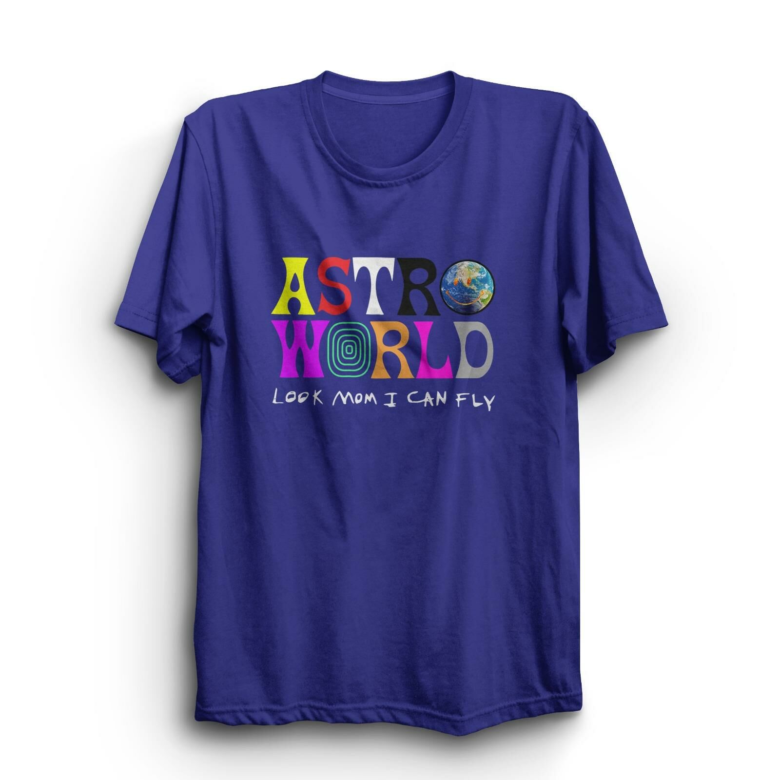 Travis Scott Astroworld Baskılı Tshirt