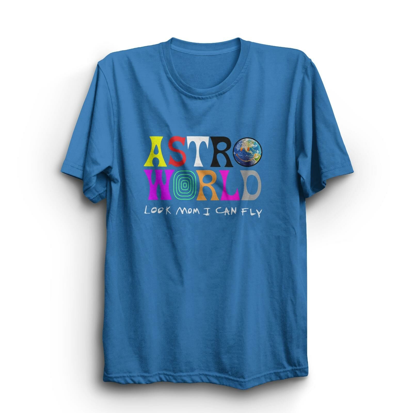 Travis Scott Astroworld Baskılı Tshirt