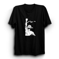 One Piece Anime Baskılı Tshirt