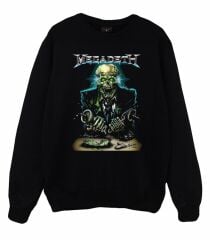 Megadeth Baskılı Sweatshirt