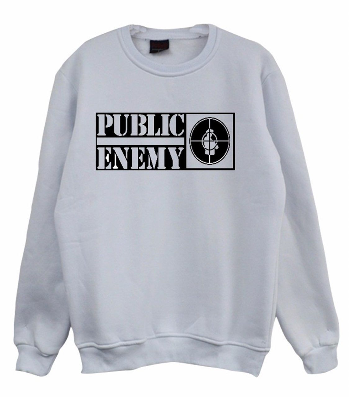 PUBLIC ENEMY Baskılı Sweatshirt