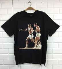 MUHAMMED ALİ Baskılı T-shirt SİYAH - S