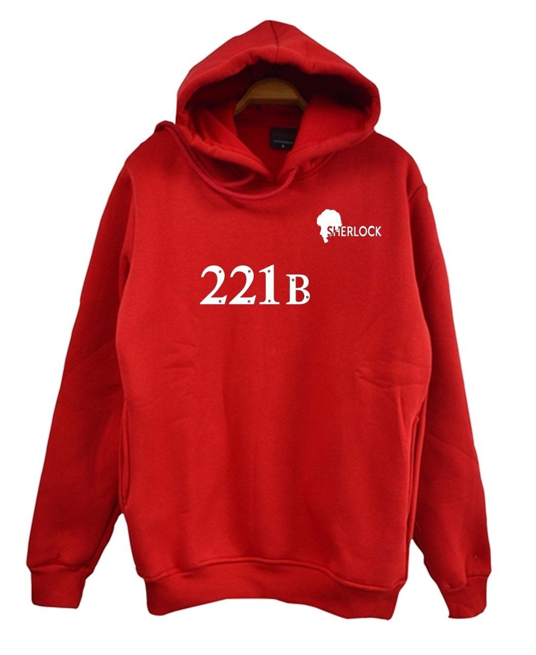Sherlock Holmes Baskılı Sweatshirt