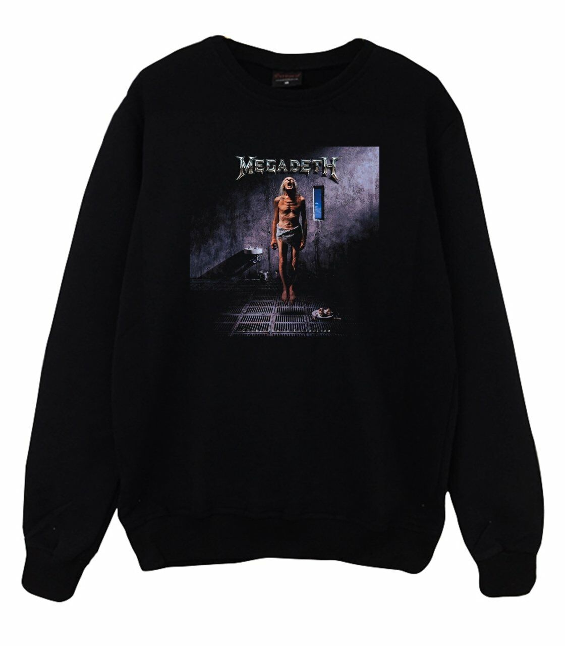 Megadeth Baskılı Sweatshirt
