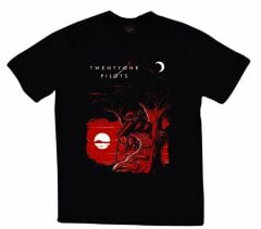Twenty One Pilots Baskılı T-shirt