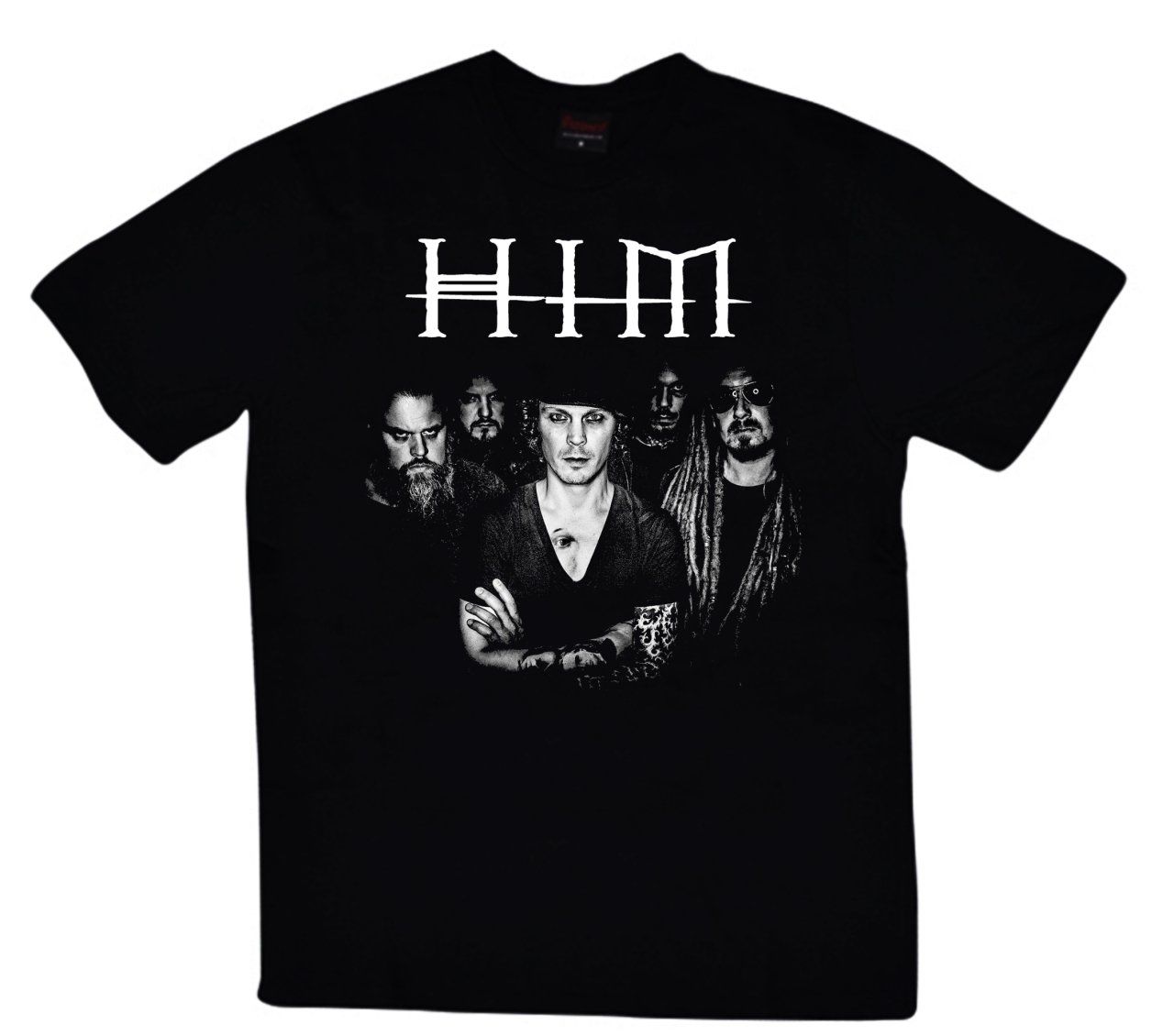 Him Baskılı T-shirt