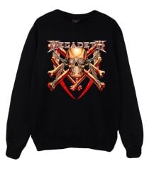 Megadeth Baskılı Sweatshirt