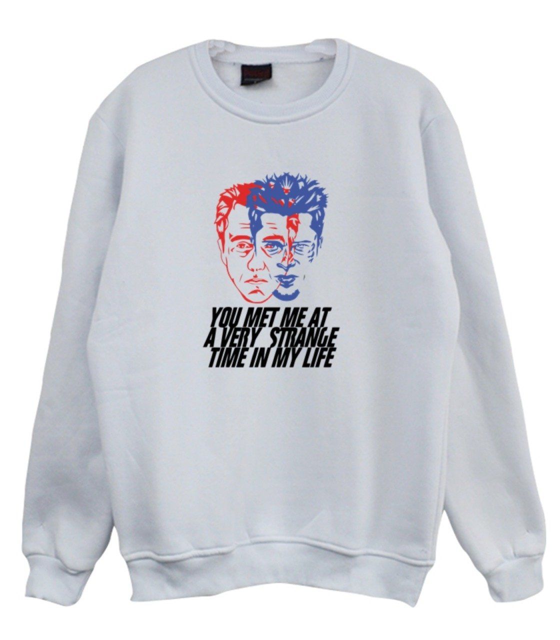 Fight Club Baskılı Sweatshirt
