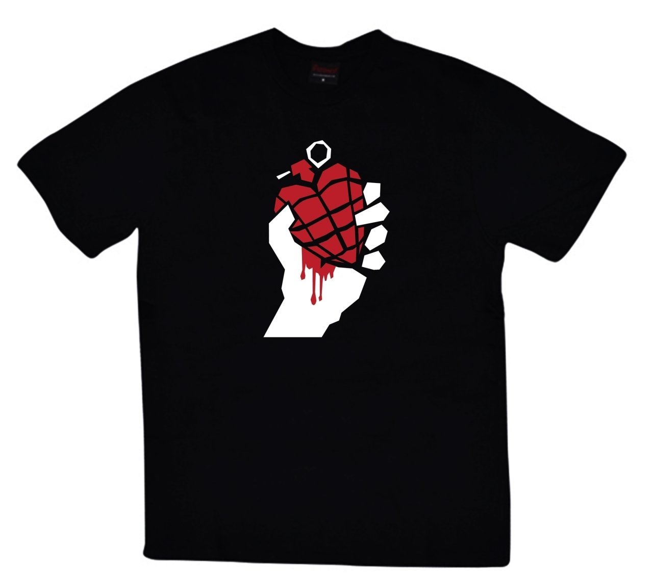 Green Day Baskılı T-shirt SİYAH - 2XL