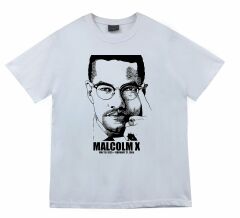 Malcolm x Baskılı T-shirt