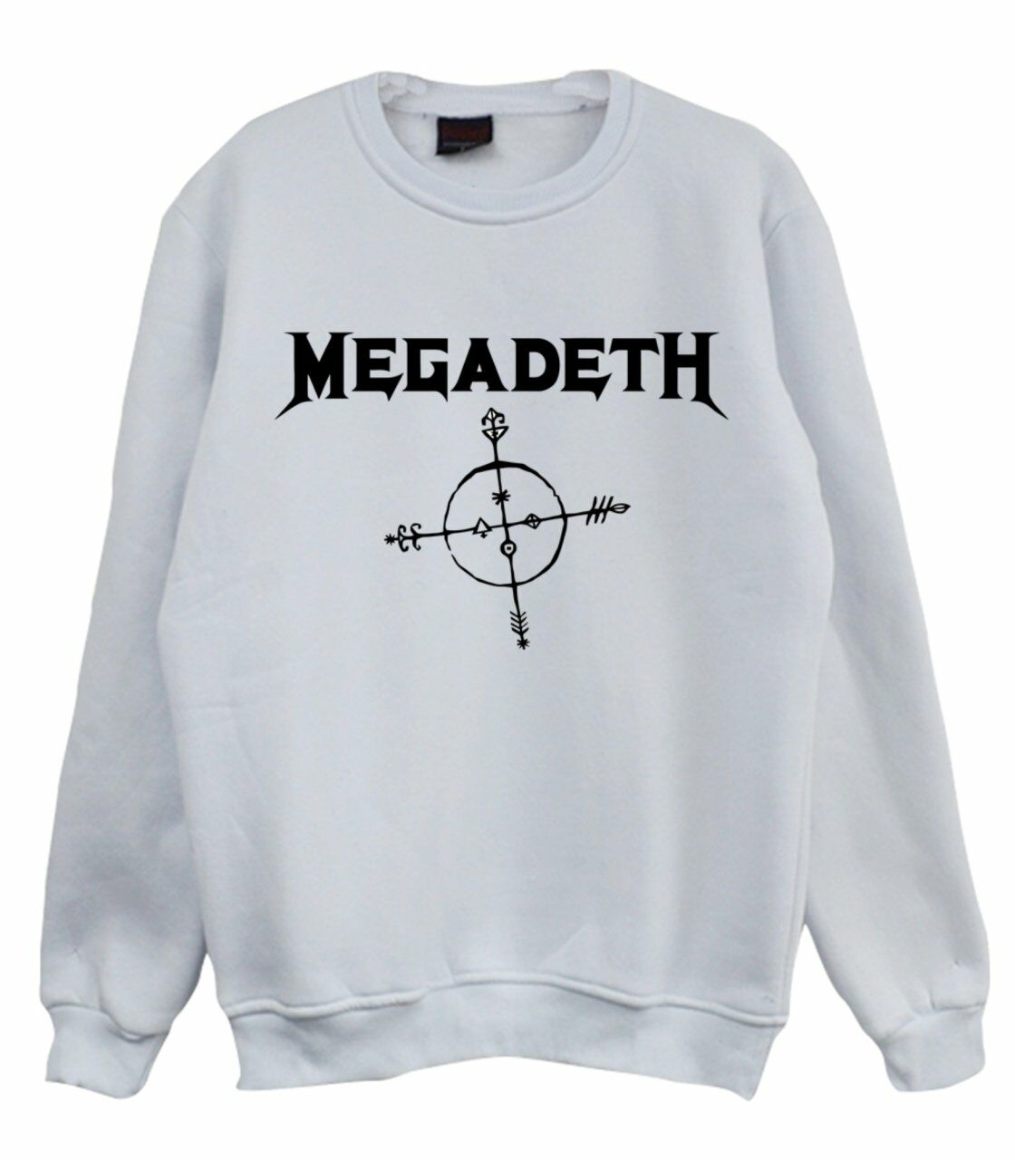 Megadeth Baskılı Sweatshirt