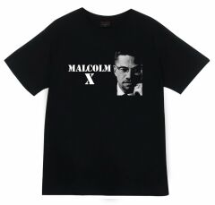Malcolm x Baskılı T-shirt