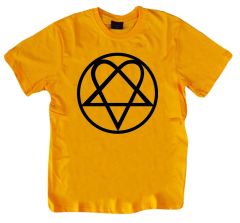 Him Baskılı T-shirt