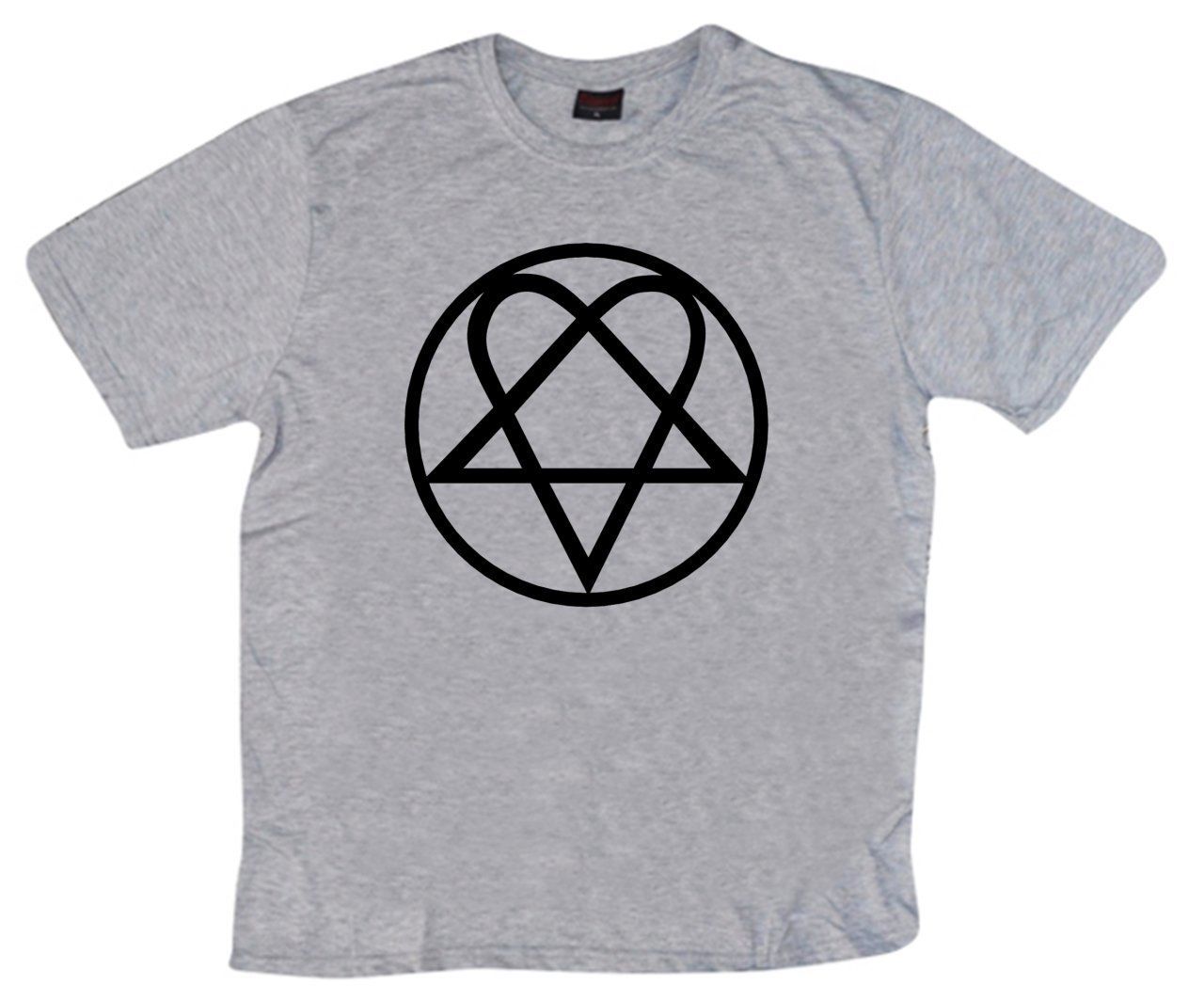 Him Baskılı T-shirt