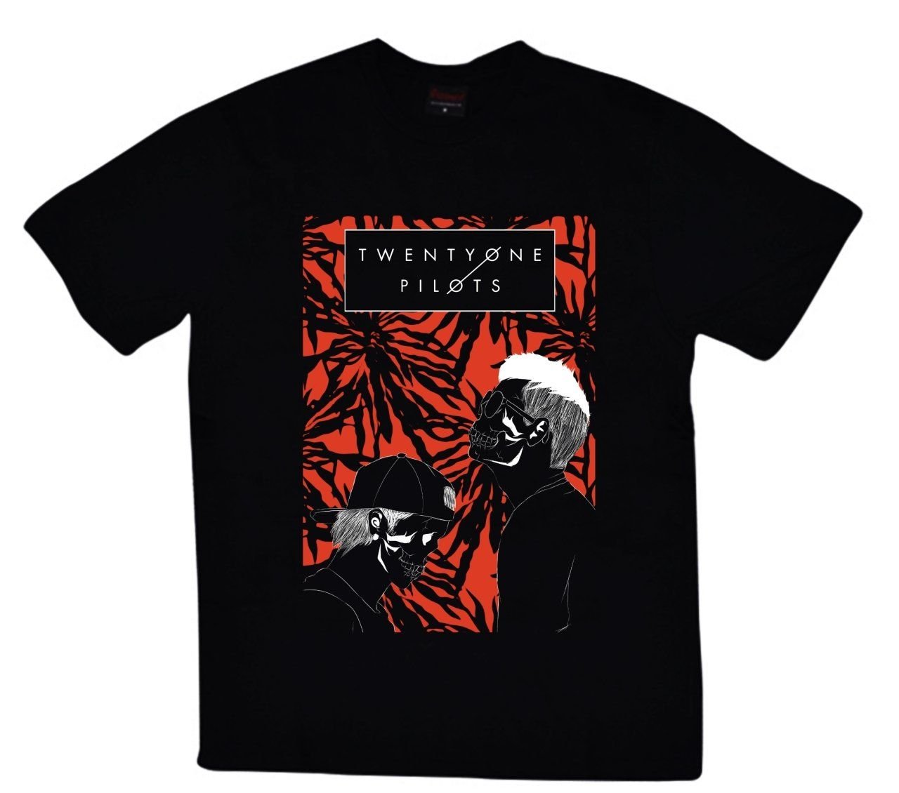 Twenty One Pilots Baskılı T-shirt
