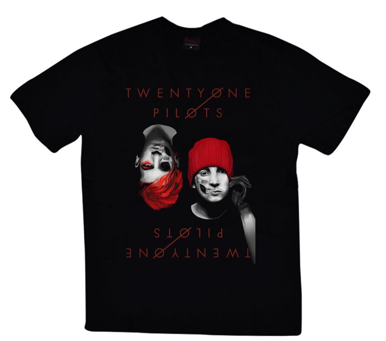 Twenty One Pilots Baskılı T-shirt