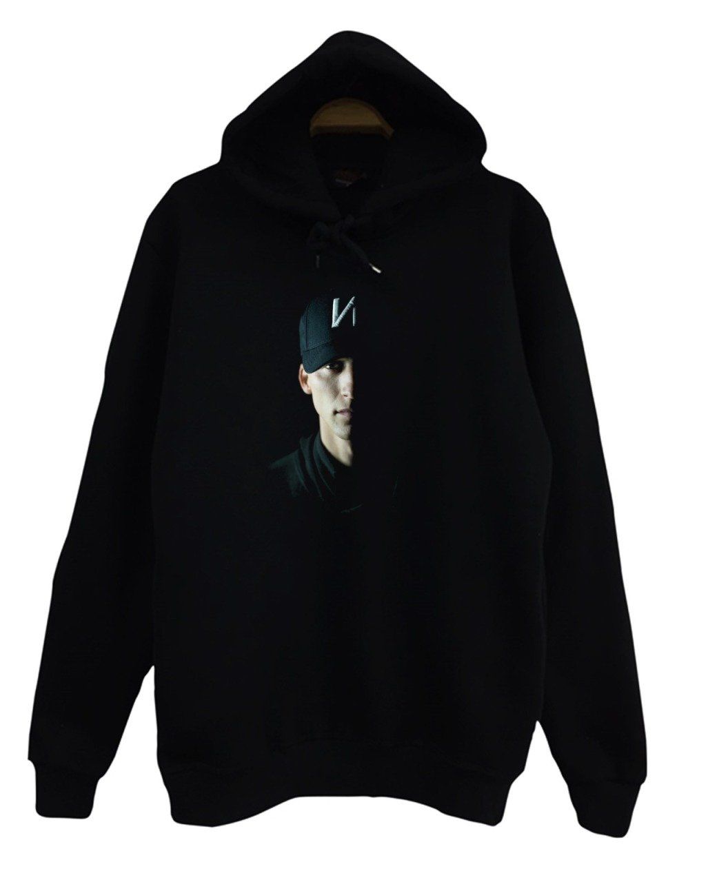 NF Baskılı Kapüşonlu Sweatshirt