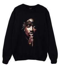 TUPAC SHAKUR Baskılı Sweatshirt