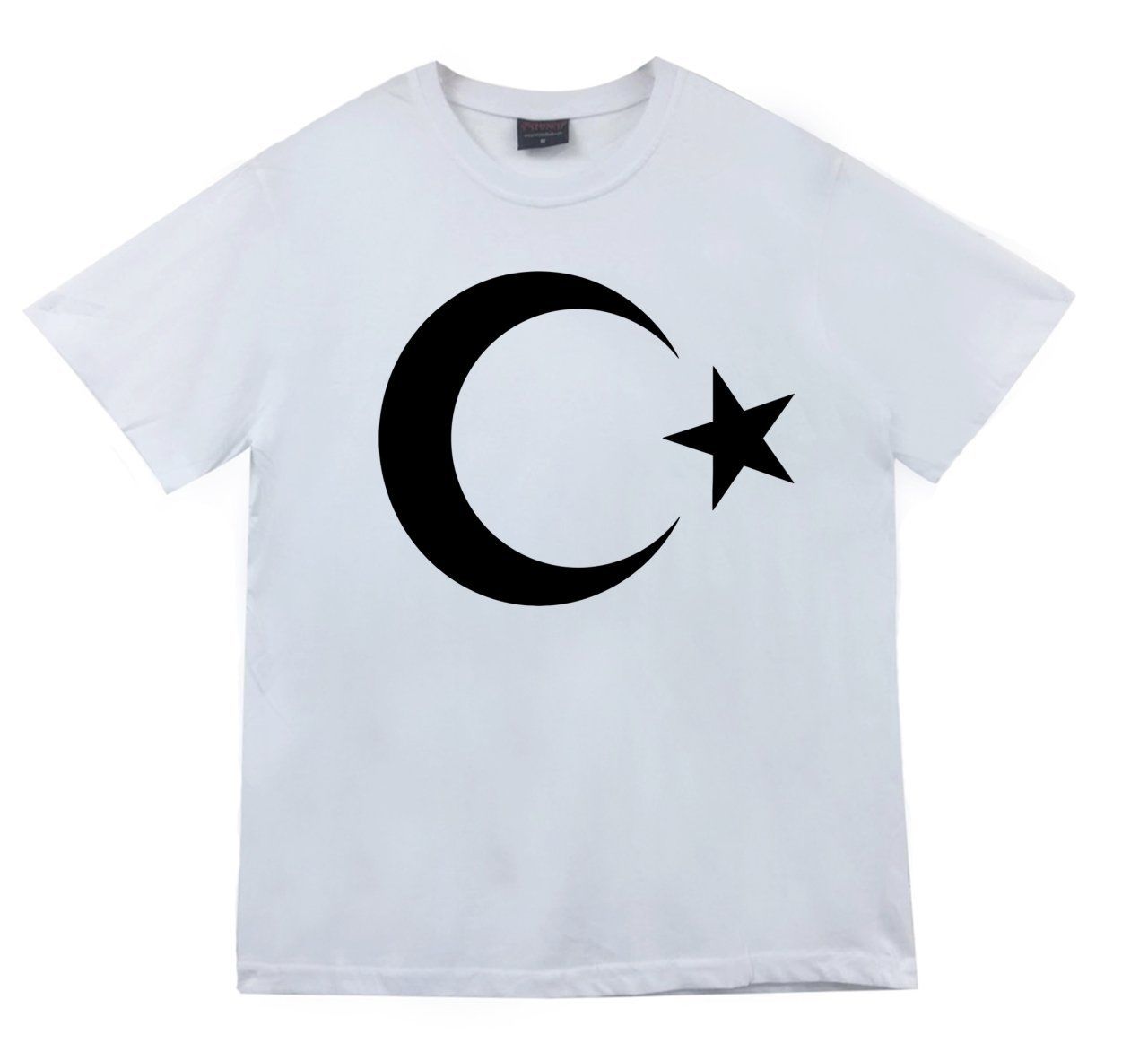 Ay Yıldız Baskılı T-shirt