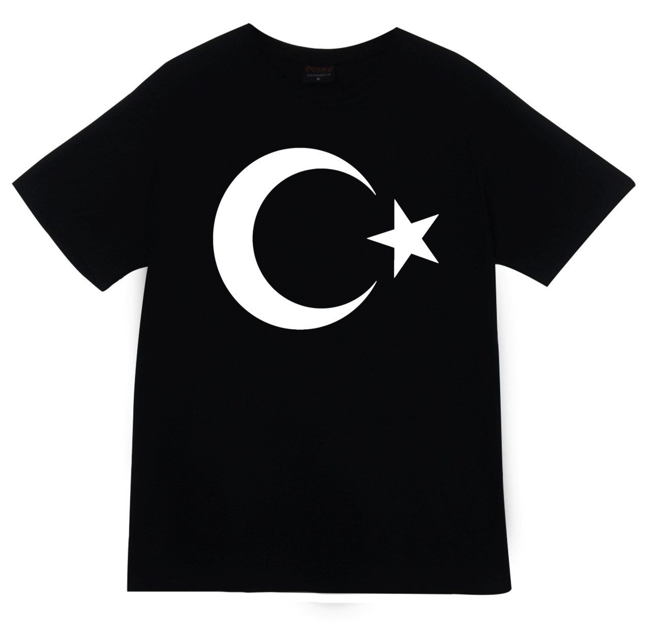 Ay Yıldız Baskılı T-shirt