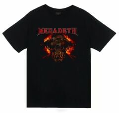 Megadeth Baskılı T-shirt