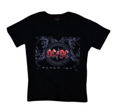 Ac-Dc Baskılı T-shirt