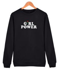 GIRL POWER Baskılı Sweatshirt