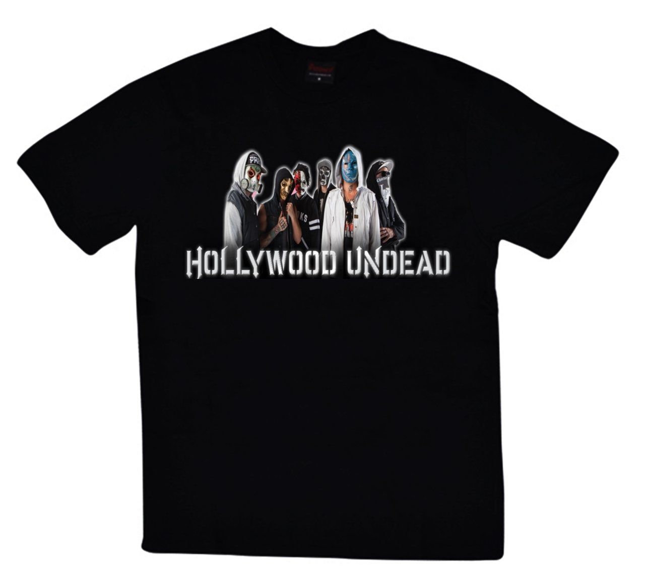 Hollywood Undead Baskılı T-shirt