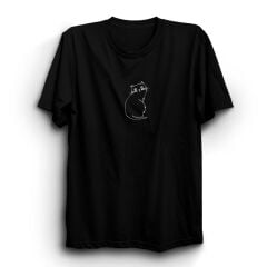 Minimal Kedi Cats Baskılı Tshirt