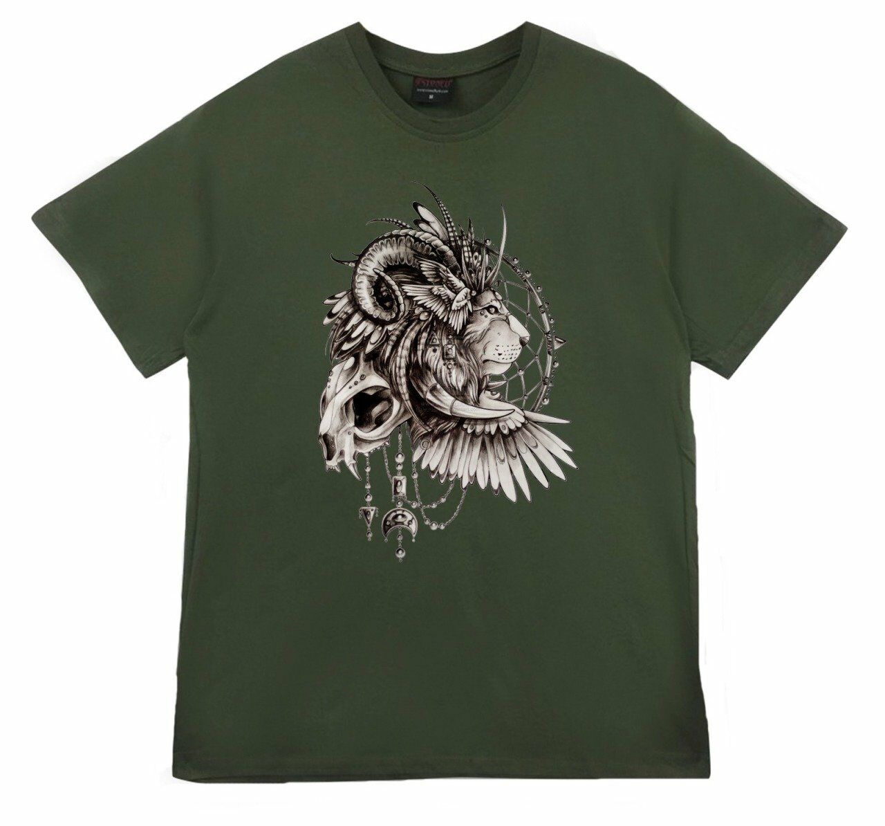 Kızılderili Baskılı T-shirt