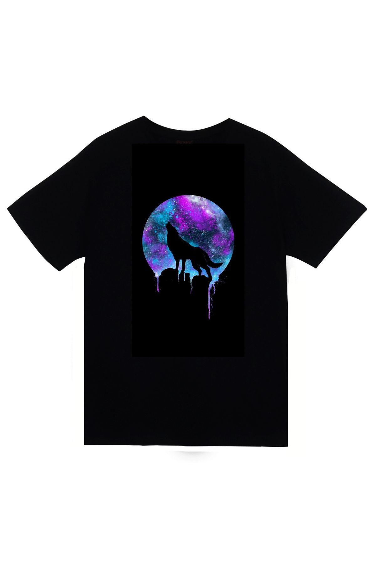 Therian Kurt Baskılı Unisex %100 Pamuk Siyah T-shirt