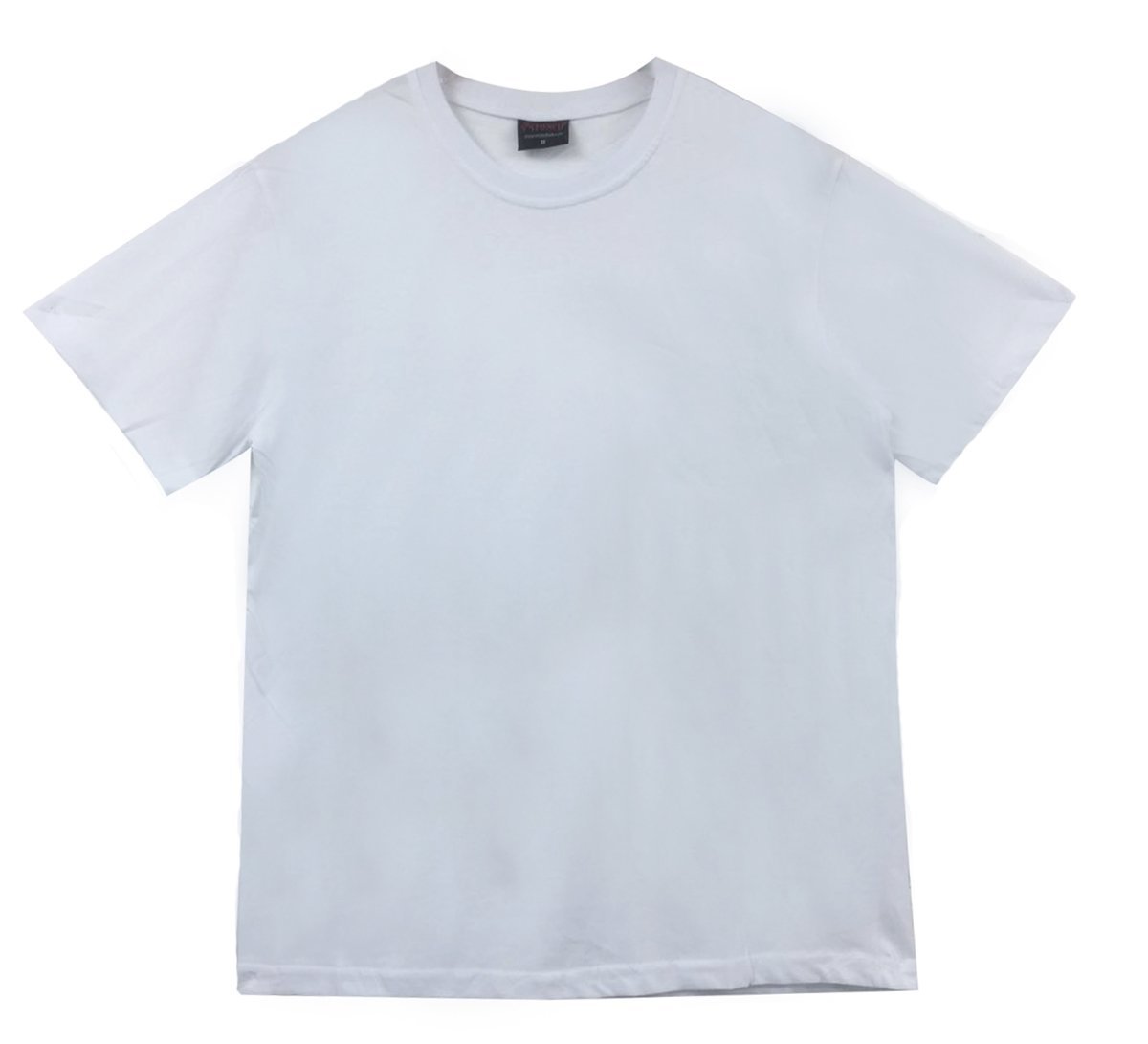 DÜZ BEYAZ Baskılı T-shirt BEYAZ - XL