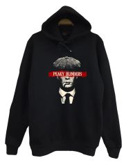 Peaky Blinders Baskılı Kapüşonlu Sweatshirt