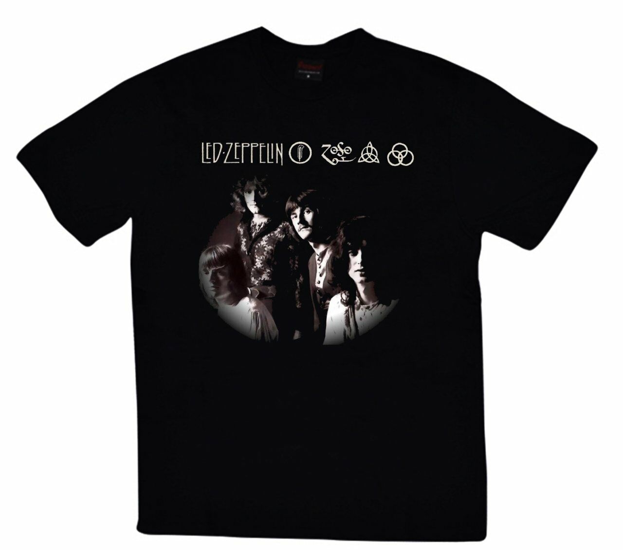 Led Zeppelin Baskılı T-shirt