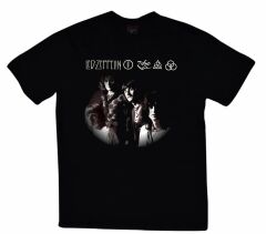 Led Zeppelin Baskılı T-shirt