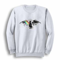 Pink Floyd Baskılı Sweatshirt