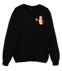 Full Guys Baskılı Bisiklet Yaka Sweatshirt