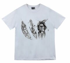 Kızılderili Baskılı T-shirt