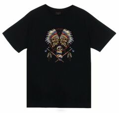 Kızılderili Baskılı T-shirt