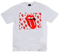 The Rolling Stones Baskılı T-shirt