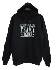 Peaky Blinders Baskılı Kapüşonlu Sweatshirt