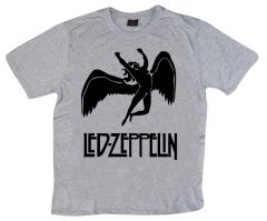 Led Zeppelin Baskılı T-shirt