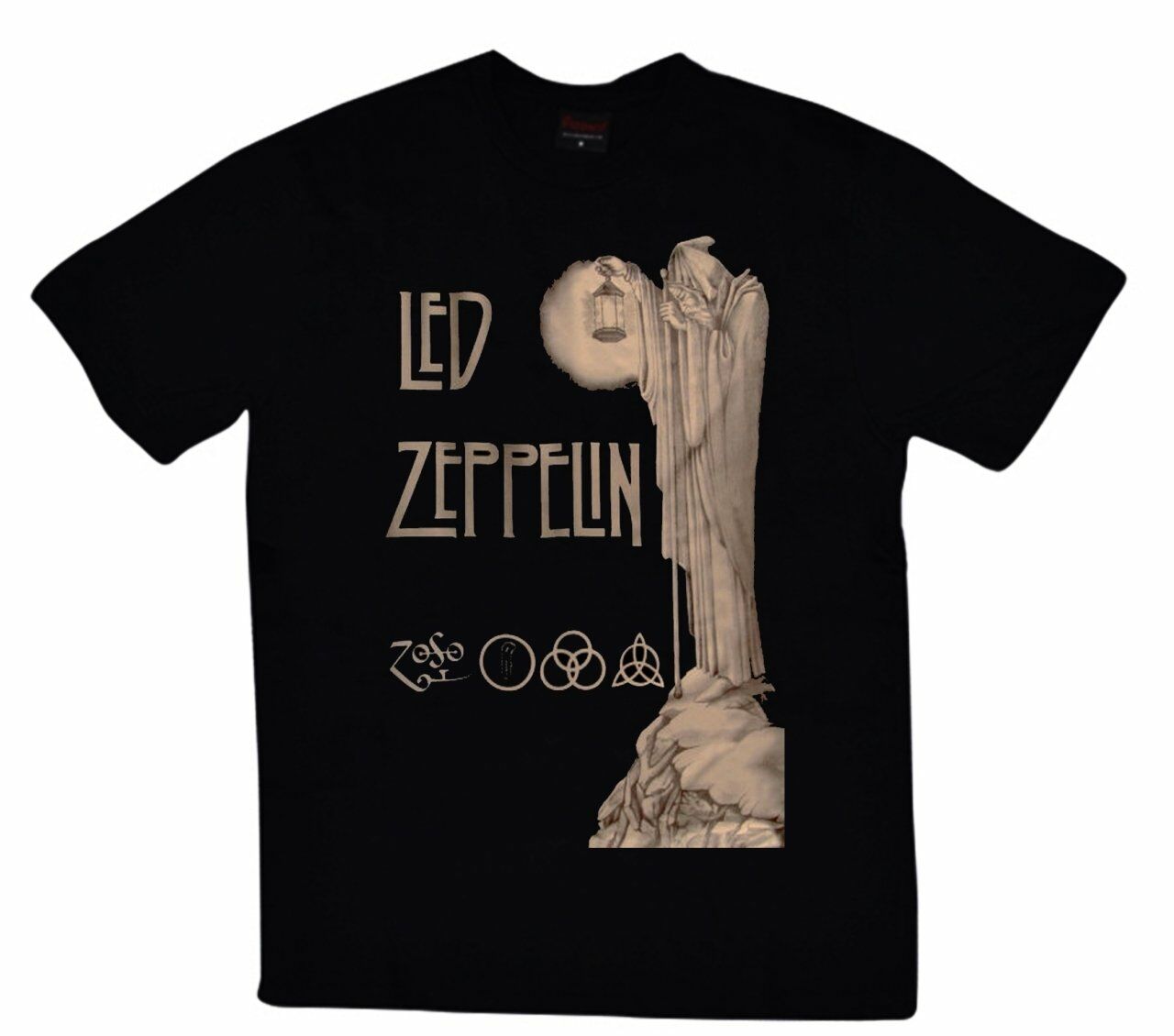 Led Zeppelin Baskılı T-shirt