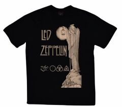 Led Zeppelin Baskılı T-shirt