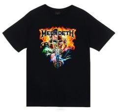 Megadeth Baskılı T-shirt