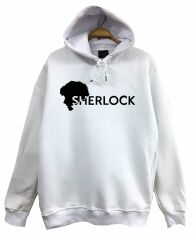 Sherlock Holmes Baskılı Çocuk Sweatshirt