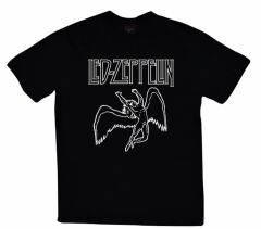 Led Zeppelin Baskılı T-shirt