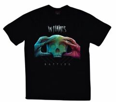 In Flames Baskılı T-shirt