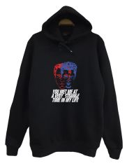 Fight Club Baskılı Kapüşonlu Sweatshirt